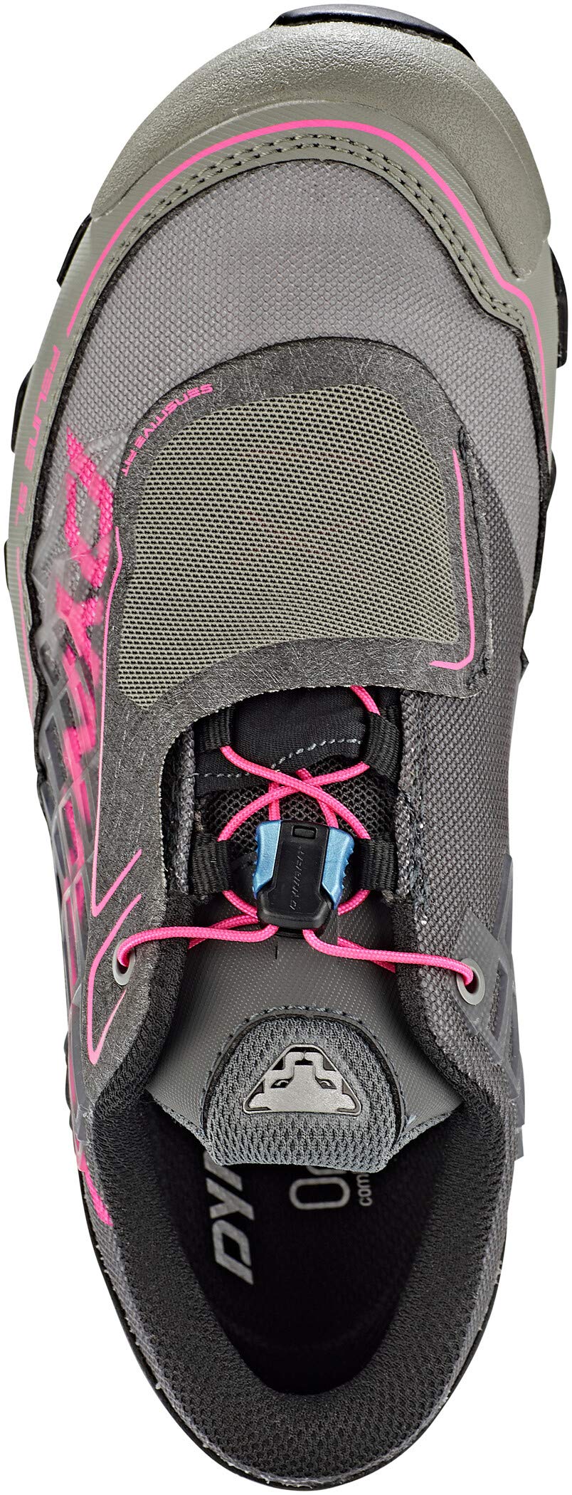 Dynafit Women's Feline SL GTX Trail Running Shoes Carbon/Flamingo 8