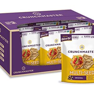 Crunchmaster Multi-Seed Gluten-Free Original, 4 Ounce (Pack of 12)