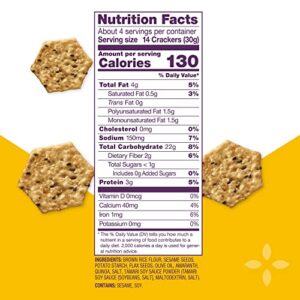 Crunchmaster Multi-Seed Gluten-Free Original, 4 Ounce (Pack of 12)