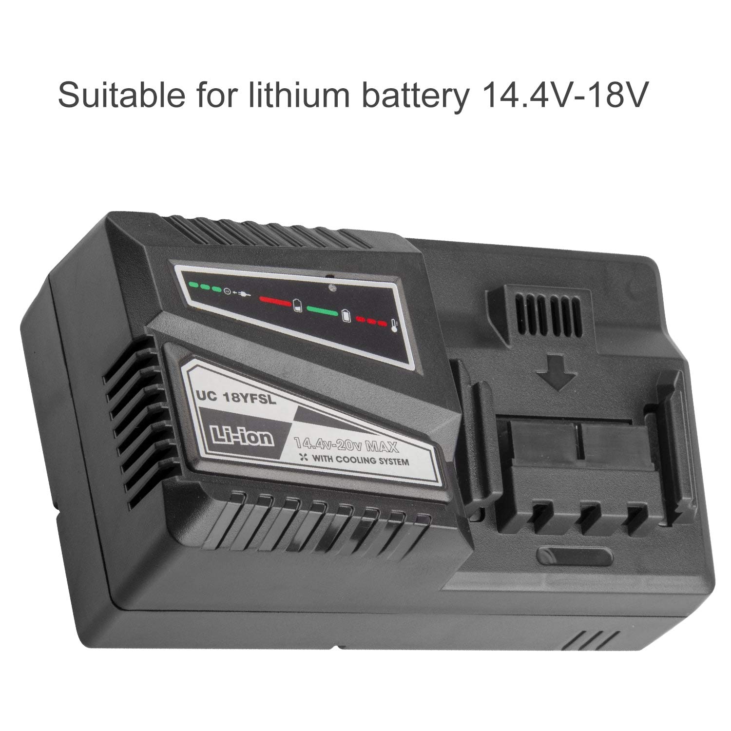 UC18YSFL Li-ion Battery Charger for Hitachi Electrical Drill 14.4V- 18V Li-ion Battery BSL1815 BSL1820 BSL1825 BSL1830 BSL1840 BSL1850 BSL1860 BSL1415 BSL1420 BSL1425 BSL1430 BSL1440 BSL1450