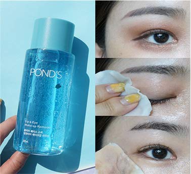 Pond's New Clear Face Spa Lip & Eye Makeup Remover, 4.06 fl oz.