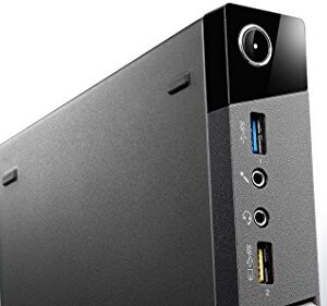 Lenovo ThinkCentre M73P Tiny Desktop, Intel Dual-Core 2.6GHz, 4GB RAM, 120GB SSD, 4K 2-Monitor Support, DisplayPort, HDMI, VGA, AC Wi-Fi, Bluetooth - Windows 10 Pro (RENEWED)