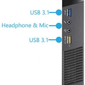 Lenovo ThinkCentre M73P Tiny Desktop, Intel Dual-Core 2.6GHz, 4GB RAM, 120GB SSD, 4K 2-Monitor Support, DisplayPort, HDMI, VGA, AC Wi-Fi, Bluetooth - Windows 10 Pro (RENEWED)