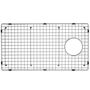 serene valley sink bottom grid 25-7/8“ x 14-1/16", side drain with corner radius 3/8",svh2614s