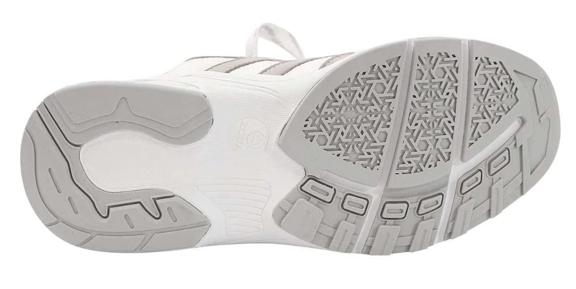 ZEBA Women's Hands Free Slip-On Walking Shoes (White Sand, 9.5)