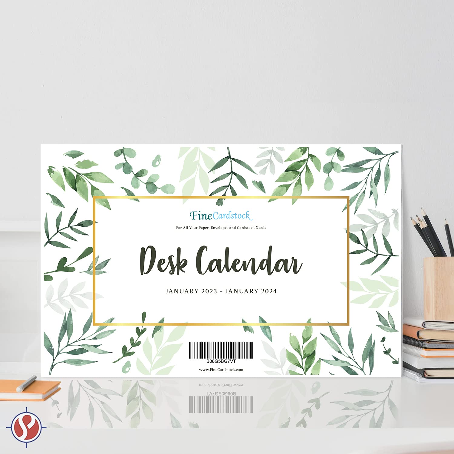 2023 Desk Year Calendar 17" x 11" Desktop or Wall Planner, Tear-Off Pad for Easy Planning, Includes a Notes Section To Do's for the Year of 2023