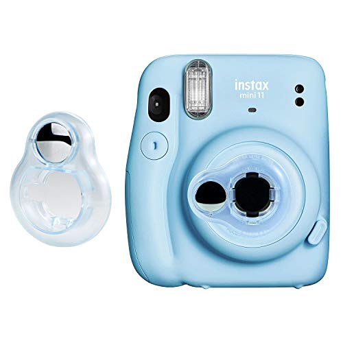 CAIUL Camera Accessories Bundle Compatible with Fujifilm Instax Mini 11, Ice Blue Lemon