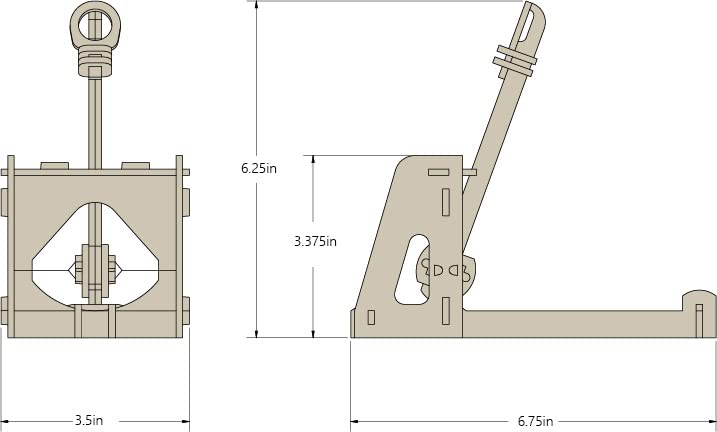 Wooden Catapult Kit - Medieval Toy Catapult Wood - STEM Catapult kit – snap Together Desk Sized Catapult Toy – boy Toys – Science kit – STEM Toys – Educational Toy - Birthday Gift