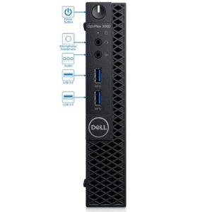 Dell OptiPlex 3060 Micro Business PC, Intel Hexa Core i5-8400T up to 3.3GHz, 16G DDR4, 512G SSD, Windows 10 Pro 64 Bit-Multi-Language Supports English/Spanish/French(Renewed)