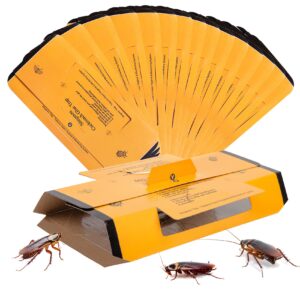 18 Pack Roach Traps Indoor Roach Killer Indoor Infestation, Cockroach Killer Indoor Home Cockroach Trap Sticky Traps for Insects