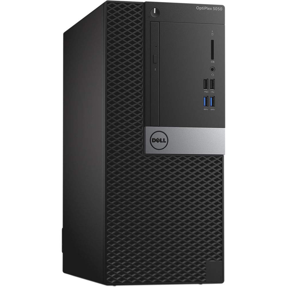 Dell OptiPlex 5050 Tower Desktop PC, Intel Quad Core i5-7500 up to 3.8GHz, 16G DDR4, 512G SSD, Windows 10 Pro 64 Bit-Multi-Language Supports English/Spanish/French(Renewed)