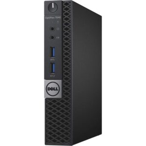 Dell OptiPlex 7040 Micro Computer, Intel Quad Core i5-6500T up to 3.1GHz, 16G DDR4, 256G SSD, Windows 10 Pro 64 Bit-Multi-Language Supports English/Spanish/French(Renewed)