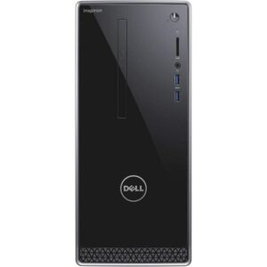 dell inspiron 3668 tower business pc, intel quad core i5-7400 up to 3.5ghz, 8g ddr4, 256g ssd, vga, hdmi, windows 10 pro 64 bit-multi-language supports english/spanish/french(renewed)