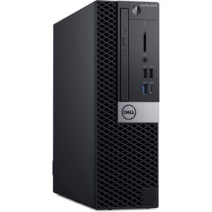 dell optiplex 5070 small form factor pc, intel hexa core i5-9500 up to 4.4ghz, 16g ddr4, 512g ssd, windows 10 pro 64 bit-multi-language supports english/spanish/french(renewed)