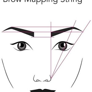 CHUSE Brow Mapping String for Microblading - Pre-Inked - 66ft (20m) -1 mm Fine Bamboo Charcoal Thread