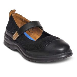 dr. comfort jackie women's dress shoe - black 8.5 medium (a/b)