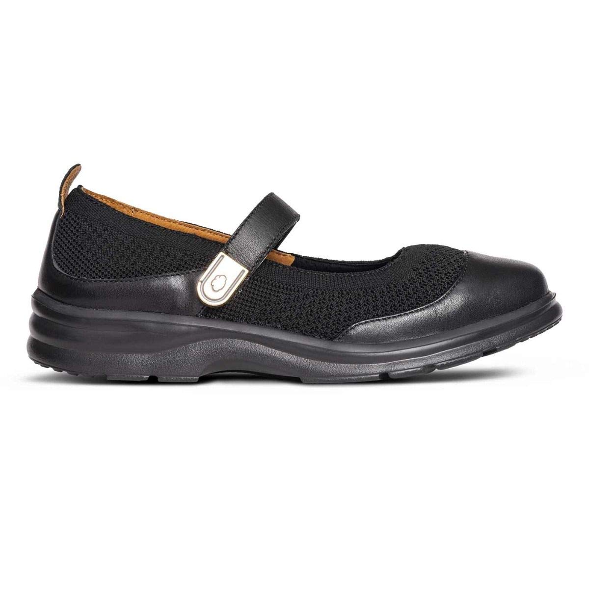 Dr. Comfort Jackie Women's Dress Shoe - Black 8.5 Medium (A/B)