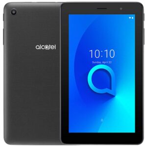 alcatel 1t 7.0" 9013a (16gb, wifi + cellular) face unlock, android 10, gps, tablet + phone us 4g volte gsm unlocked (t-mobile, at&t, metro pcs, straight talk) (prime black)