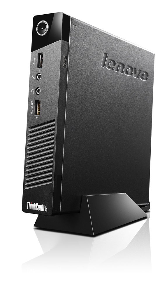 Lenovo ThinkCentre M531 10DC001JUS Desktop (Black), 2.41 GHz Intel Pentium J2900 Processor, 4GB DDR3 RAM, 500GB 7200 RPM Hard Drive, 0GB Solid State Drive, Windows 7 Professional