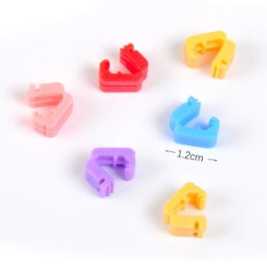 Balloon Clips 100PCS Balloon Tying Tool Balloon Clips Ties for Sealing Balloon Time Accessories Party Decorations-Knotting Faster and Save Time