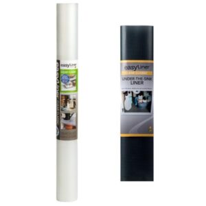 duck clear classic easyliner non-adhesive shelf liner, 20 in x 4 ft + 12 in x 6 ft rolls