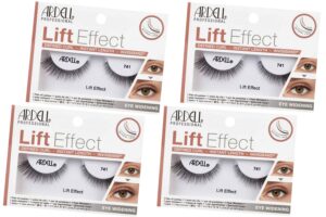 ardell lift effect false strip lashes #741, 4 packs