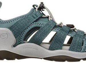 KEEN Women's Clearwater CNX Sport Sandal, Balsam/North Atlantic, 10