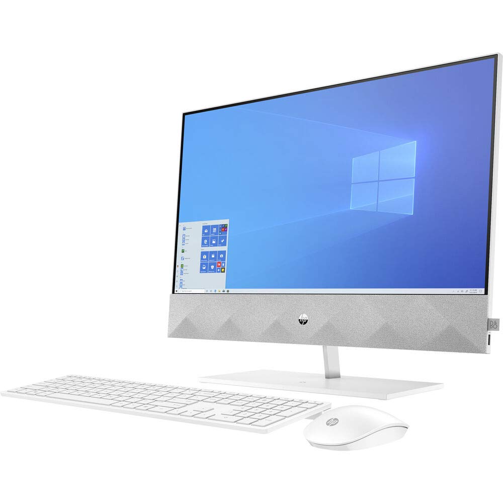 HP Pavilion 27 Touch Desktop 10TB SSD 64GB RAM Extreme (Intel Core i9-10900 Processor with Turbo Boost to 5.20GHz, 64 GB RAM, 10 TB SSD, 27-inch FullHD Touchscreen, Win 10) PC Computer All-in-One