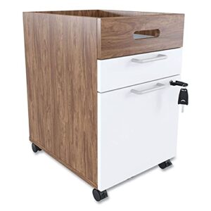 Union & Scale UN56968 2-Drawer Vertical File Cabinet, Mobile/Pedestal