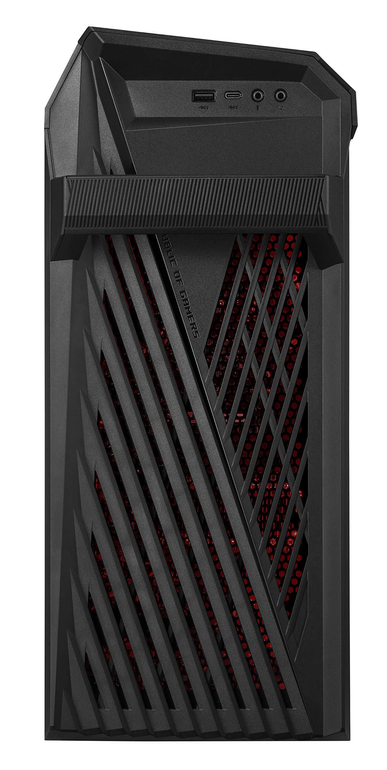 ROG Strix GA15DH Gaming Desktop PC, AMD Ryzen 7 3800X, GeForce RTX 2070 SUPER, 16GB DDR4 RAM, 512GB PCIe SSD + 1TB HDD, Wi-Fi 5, Windows 10 Home, GA15DH-AH772