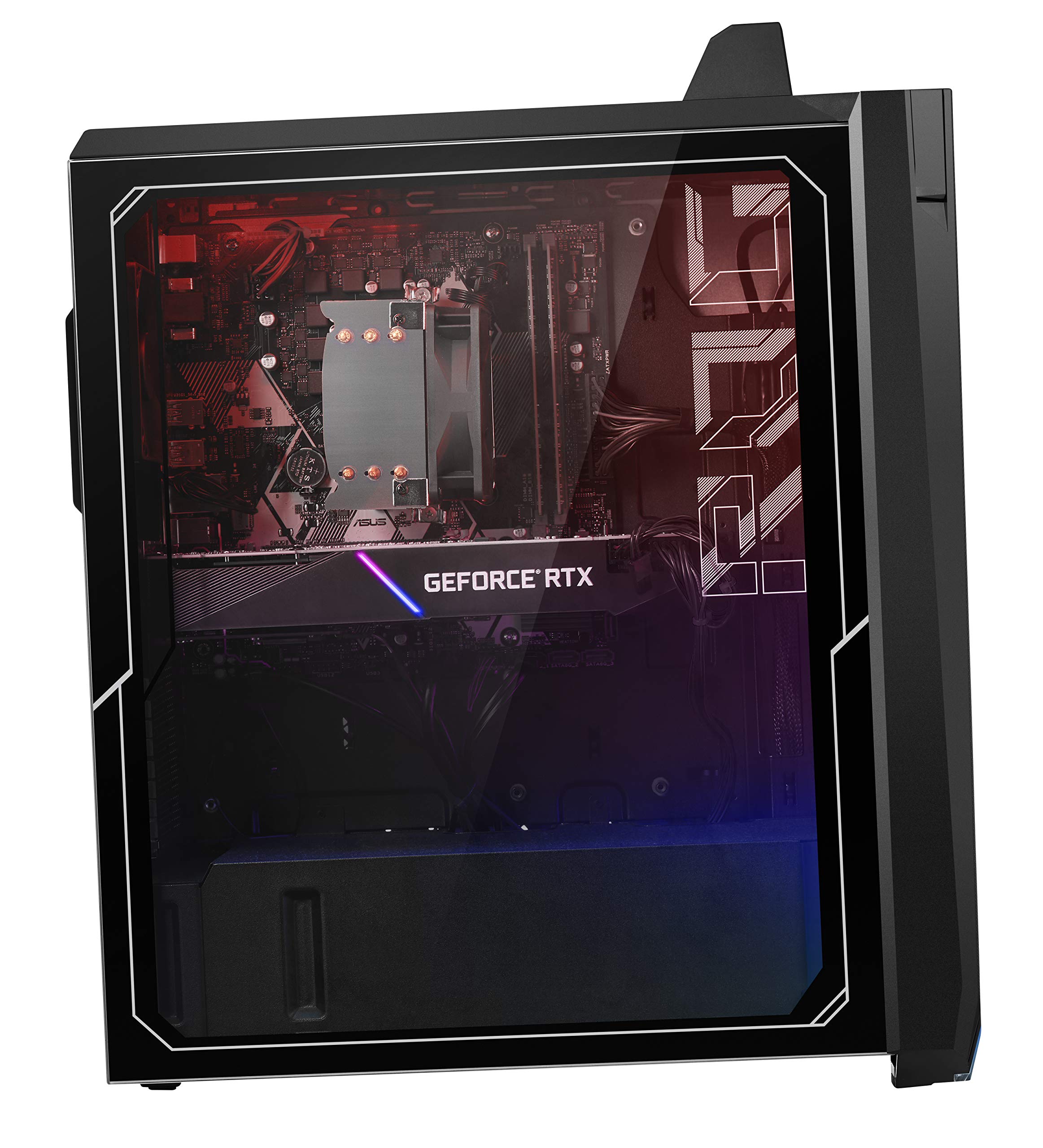 ROG Strix GA15DH Gaming Desktop PC, AMD Ryzen 7 3800X, GeForce RTX 2070 SUPER, 16GB DDR4 RAM, 512GB PCIe SSD + 1TB HDD, Wi-Fi 5, Windows 10 Home, GA15DH-AH772