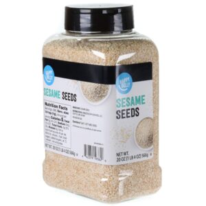 Amazon Brand - Happy Belly Sesame Seed, 20 ounce (Pack of 1)