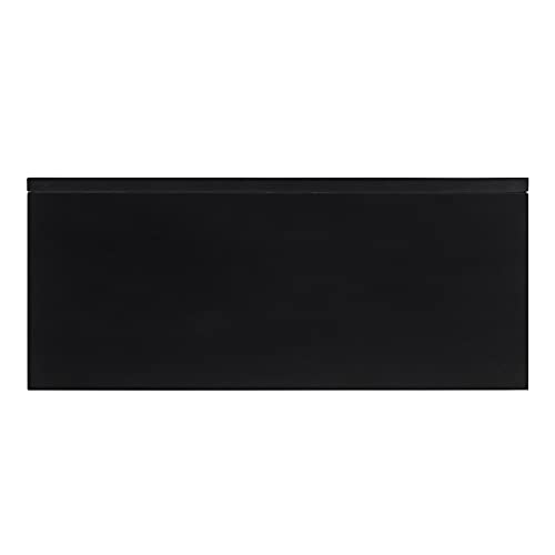 SEI Furniture Holly & Martin Frescan Electric Fireplace, New Black