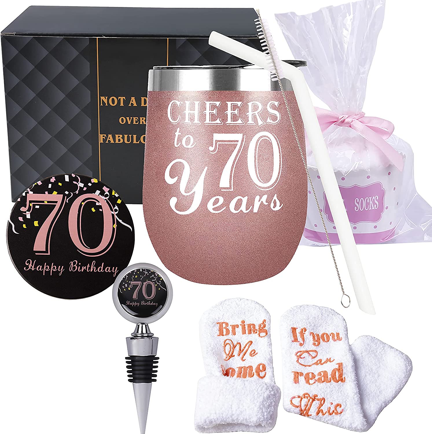 70th Birthday Gifts for Women, 70th Birthday Decorations for Women, Turning 70 Gifts for Women, 70 Birthday Tumbler, 70th Birthday, 70th Birthday Gifts, 70 and Fabulous Gifts for Women