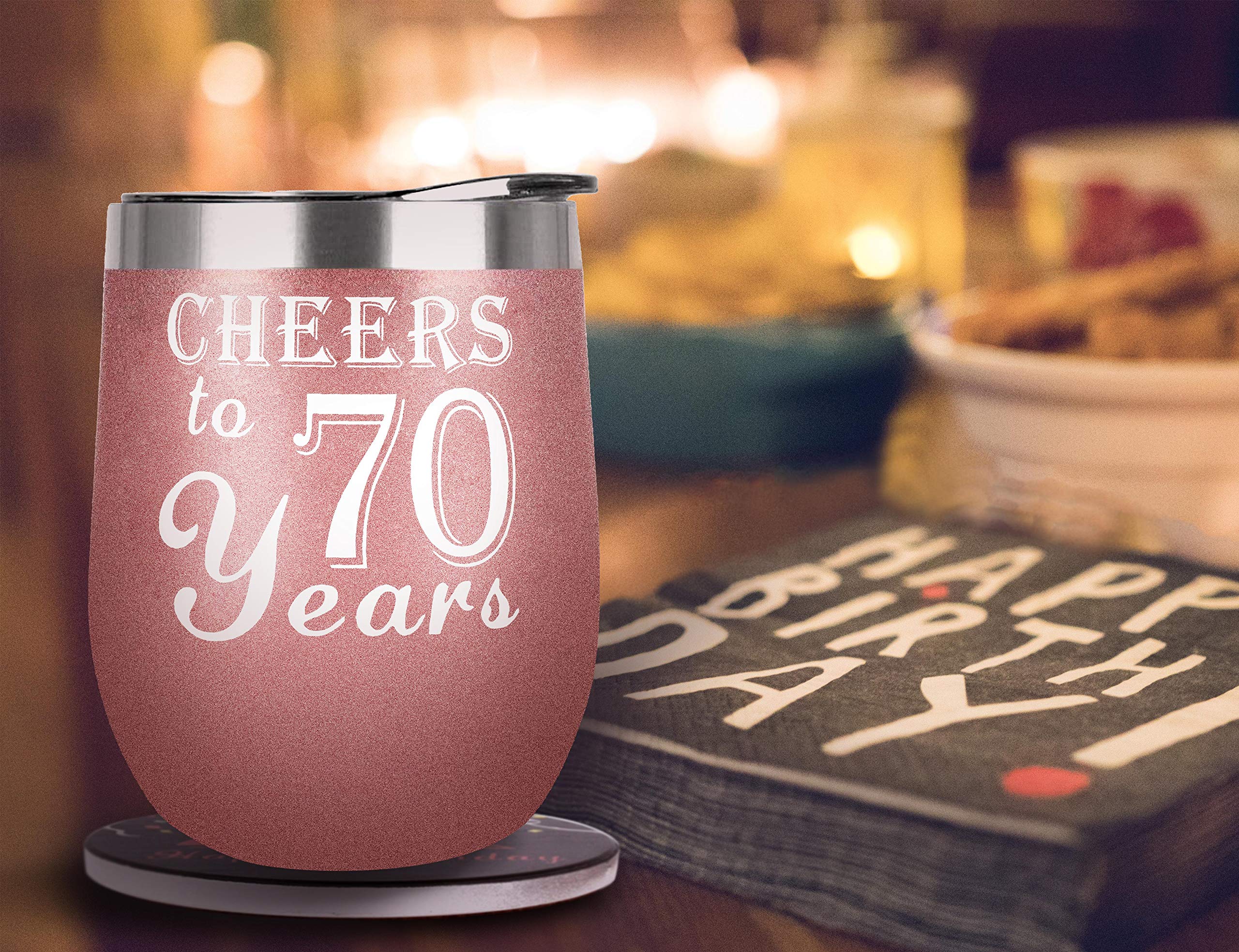 70th Birthday Gifts for Women, 70th Birthday Decorations for Women, Turning 70 Gifts for Women, 70 Birthday Tumbler, 70th Birthday, 70th Birthday Gifts, 70 and Fabulous Gifts for Women