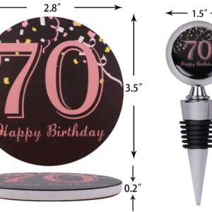 70th Birthday Gifts for Women, 70th Birthday Decorations for Women, Turning 70 Gifts for Women, 70 Birthday Tumbler, 70th Birthday, 70th Birthday Gifts, 70 and Fabulous Gifts for Women