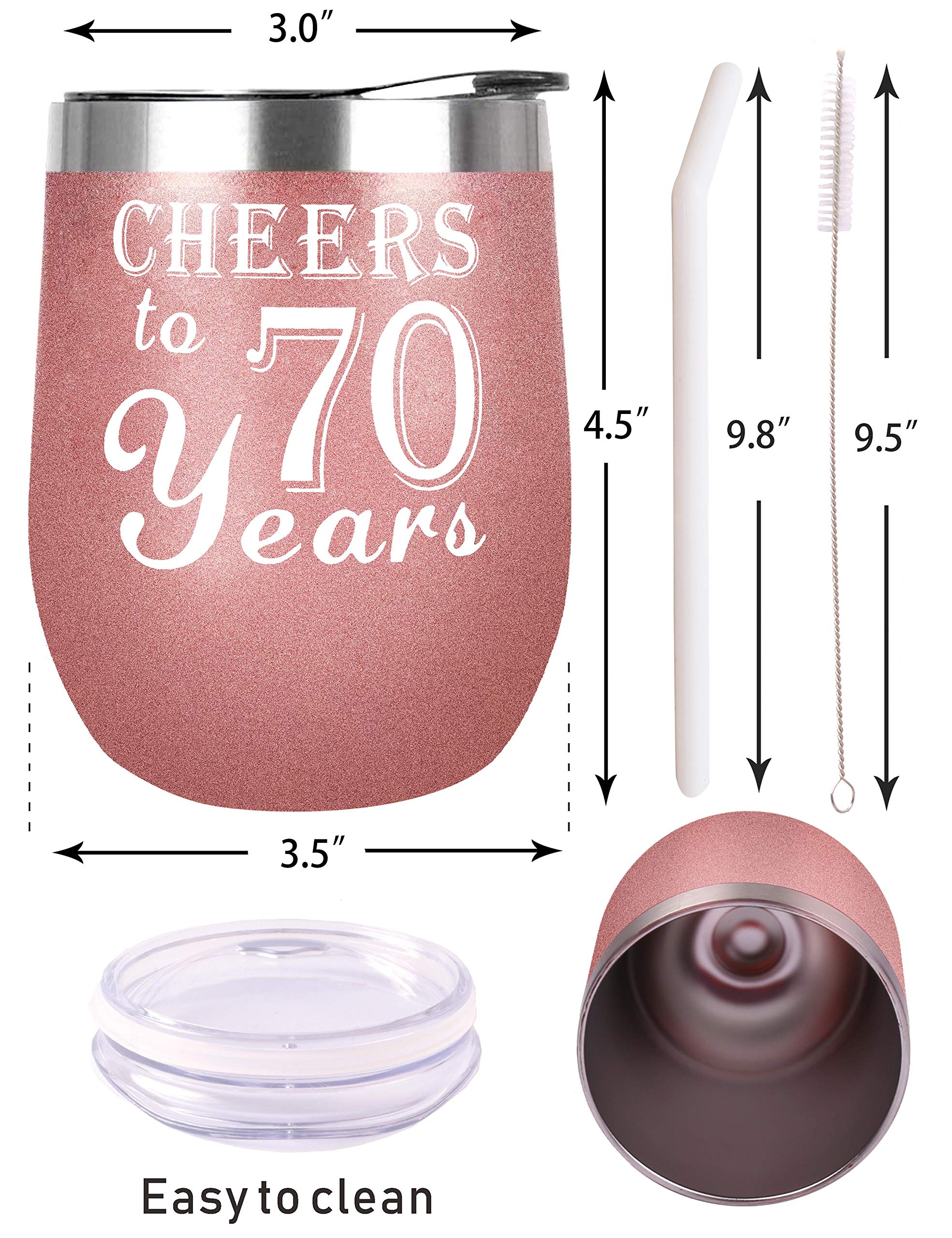 70th Birthday Gifts for Women, 70th Birthday Decorations for Women, Turning 70 Gifts for Women, 70 Birthday Tumbler, 70th Birthday, 70th Birthday Gifts, 70 and Fabulous Gifts for Women