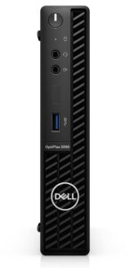 dell optiplex 3090 mff windows 10 pro business micro form factor desktop, intel hexa-core i5-10500t up to 3.8ghz, 16gb ddr4 ram, 1tb pcie ssd, usb wifi adapter, rj-45, mouse and keyboard, black