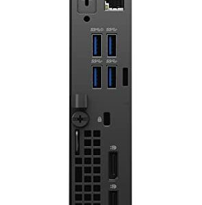 Dell OptiPlex 3090 MFF Windows 10 Pro Business Micro Form Factor Desktop, Intel Hexa-Core i5-10500T up to 3.8GHz, 16GB DDR4 RAM, 512GB PCIe SSD, USB WiFi Adapter, RJ-45, Mouse and Keyboard, Black