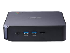 asus chromebox3-n5327u mini pc with intel core i5, 4k uhd graphics and power over type c port, star gray