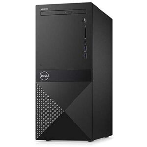 Dell Vostro 3671 Business Desktop Computer, Intel Core i7-9700 8-Core Processor, 8GB DDR4 RAM, 1TB HDD, DVDRW, WiFi, Bluetooth, HDMI, Keyboard and Mouse, Black, Windows 10 Pro