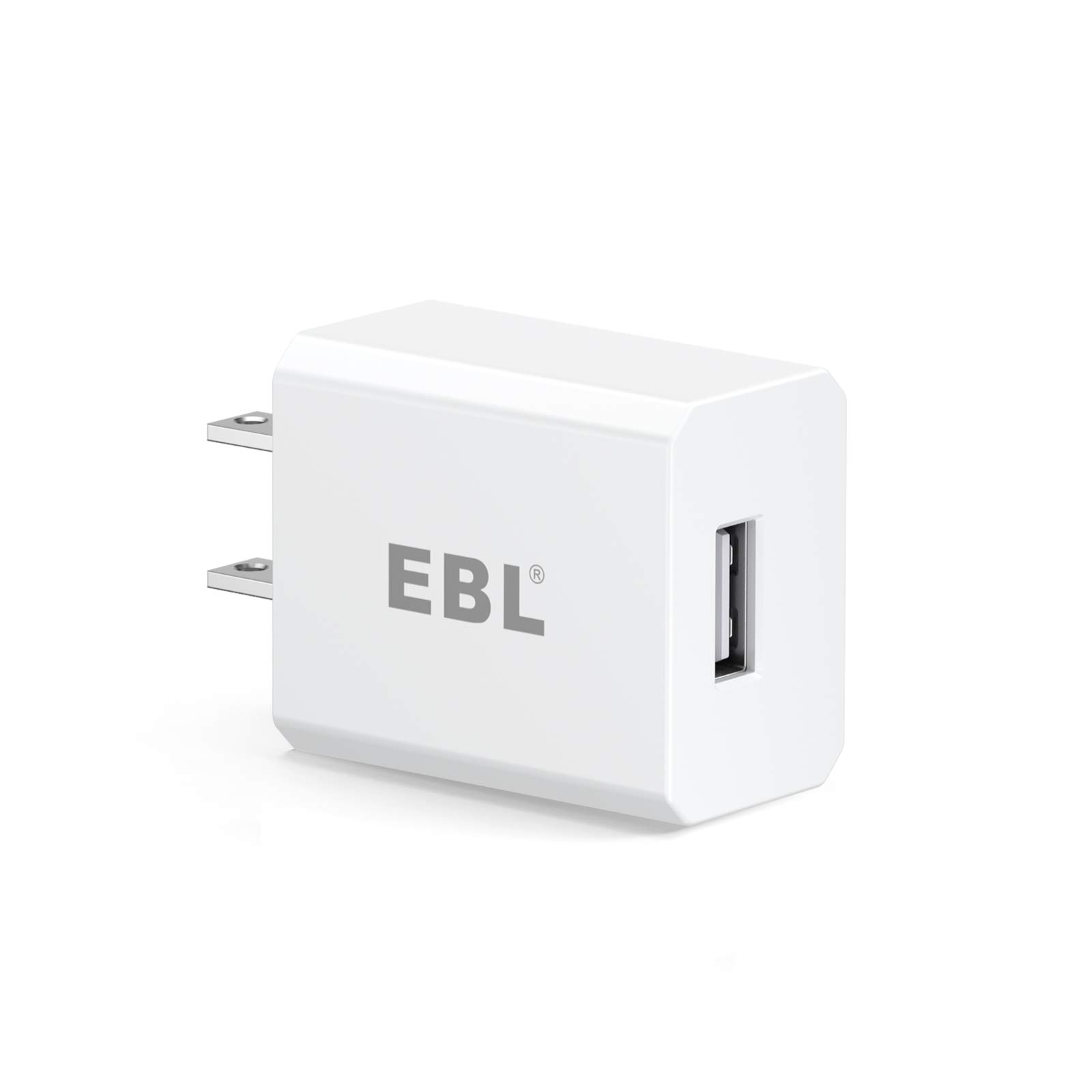 EBL USB Wall Charger, 5V 2.1A Charger Adapter(Model: M5129) for EBL Charger Power Supply (Model: C9008 C9010N 6828 FY-408 FY-409 6201) and iPhone, Galaxy, HTC, LG, Table, Motorola and More