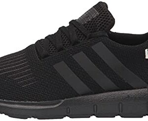 adidas Women's Swift Run Shoes, Black/Black/Black, 9