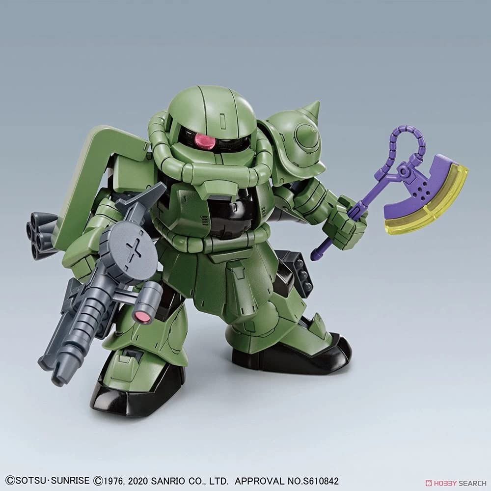 Bandai Hobby - Hello Kitty/Zak II [SD Gundam Cross Silhouette] (2554763)