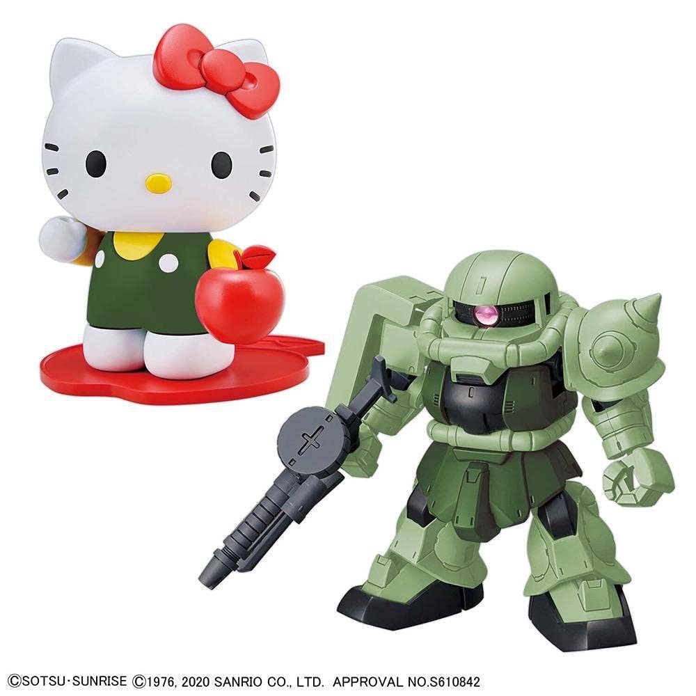 Bandai Hobby - Hello Kitty/Zak II [SD Gundam Cross Silhouette] (2554763)