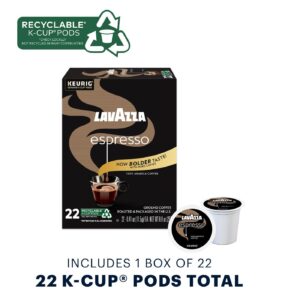 Lavazza Espresso Italiano Single-Serve Coffee K-Cup® Pods for Keurig® Brewer, Medium Roast, 22 Count Box