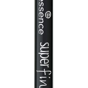 essence | 3-Pack Black Superfine Eyeliner Pen | Long Lasting Liquid Formula with Felt Tip Applicator | Vegan & Cruelty Free