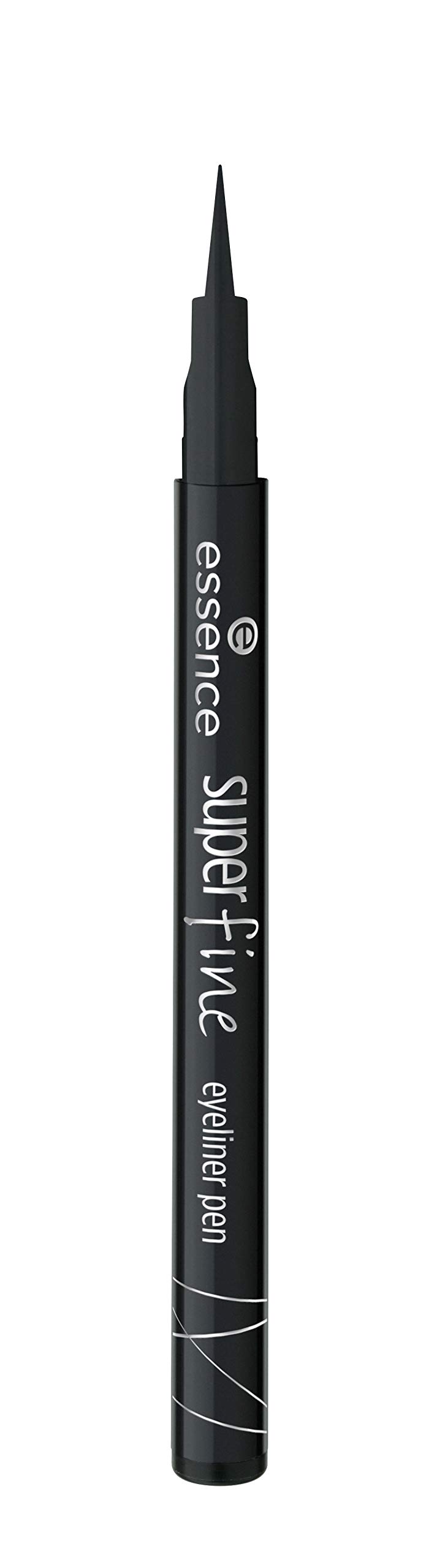 essence | 3-Pack Black Superfine Eyeliner Pen | Long Lasting Liquid Formula with Felt Tip Applicator | Vegan & Cruelty Free