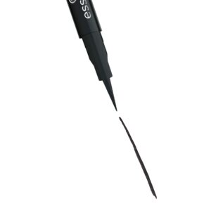 essence | 3-Pack Black Superfine Eyeliner Pen | Long Lasting Liquid Formula with Felt Tip Applicator | Vegan & Cruelty Free