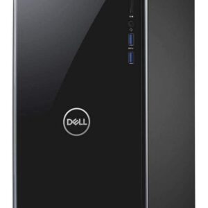 Dell Inspiron 3671 Desktop Computer, Intel Hexa-Core i5-9400, 16GB DDR4 RAM, 512GB PCIe SSD + 1TB HDD, WiFi, Bluetooth 4.0, VGA, HDMI, Black, Windows 10 Home